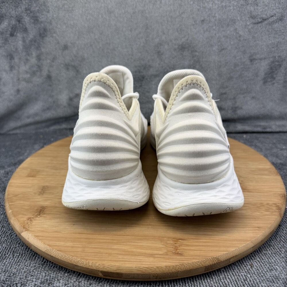 New Balance Women's White and Cream Athletic Running Shoes - Picture 5 of 12